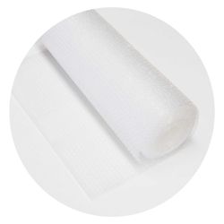Small roll of bubble wrap for small businesses with transparent bubbles