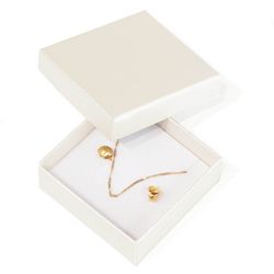 Smykkeæske Vedhæng Perlemorshvid