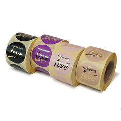 Etiket 5 cm | Packed with love