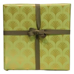 Gift wrap, 40 cm, Agnete fan pattern