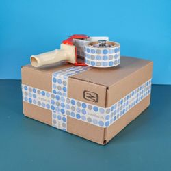 PVC-tape 2 farver positivt tryk